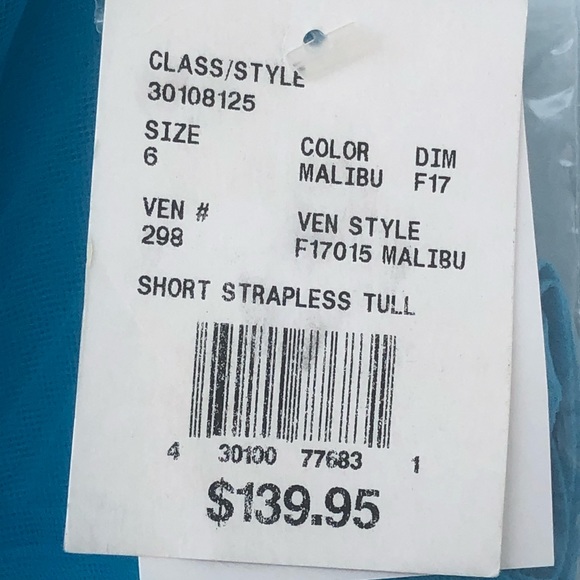 Strapless Formal Dress - Picture 5 of 6